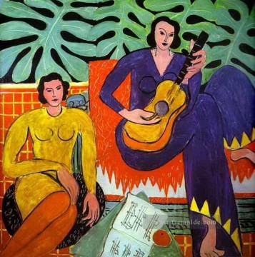 Musik abstrakter Fauvismus Henri Matisse Ölgemälde